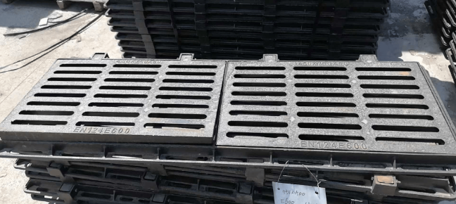 龙子湖球墨铸铁连体双篦展示